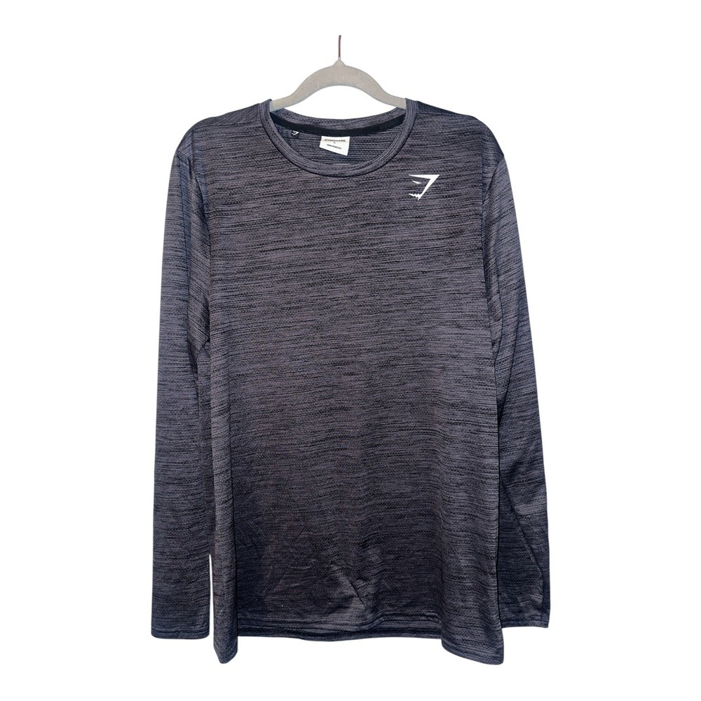 Gymshark‎ Long Sleeve Gray Active Top, Womens Large